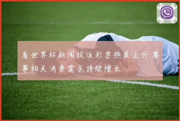 看世界杯新闻投注彩票热度上升 赛事相关消费需求持续增长
