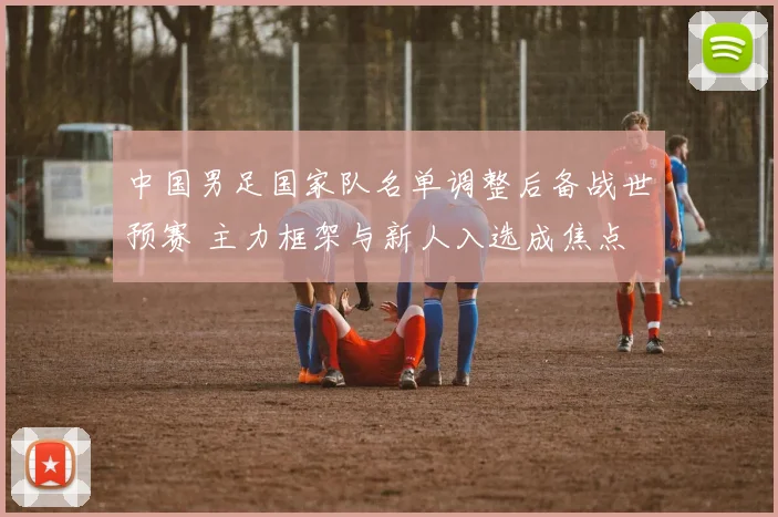 中国男足国家队名单调整后备战世预赛 主力框架与新人入选成焦点